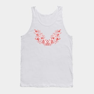 Floral pyramid Tank Top